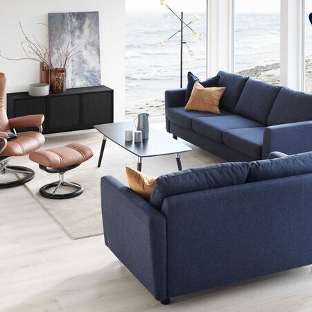 Stressless - Emma Erica Blue Wing Paloma Copper