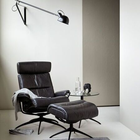 Stressless - Tokyo Adj Headrest Pioneer Black