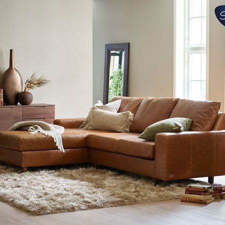 Stressless - Emily Pal Chestnut Metal Chrome